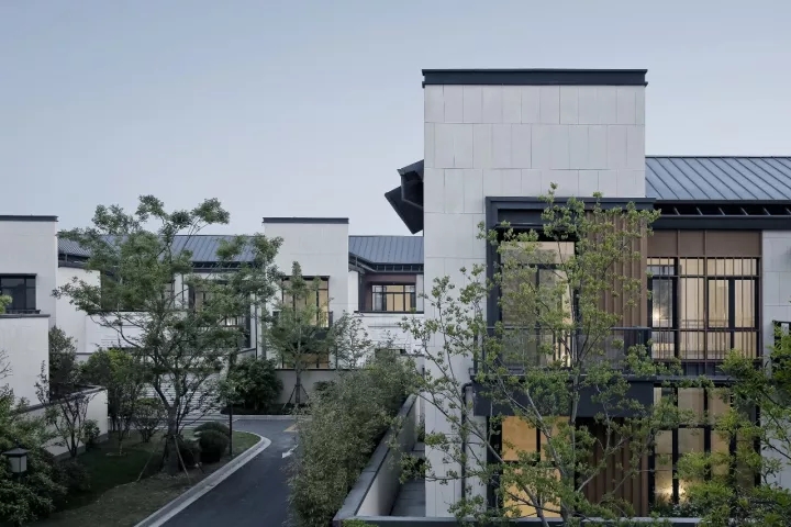 庭院、建筑與內(nèi)部道路的關(guān)系