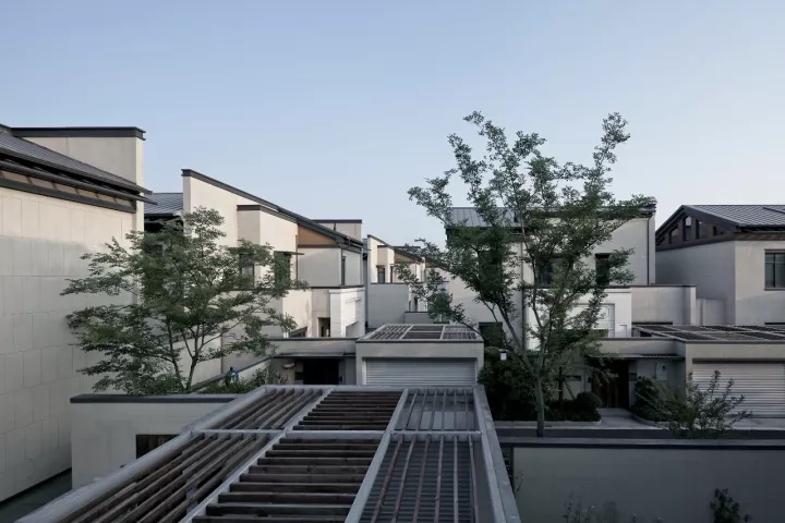 項目中公共空間與私密空間相互嵌套，空間感受豐富