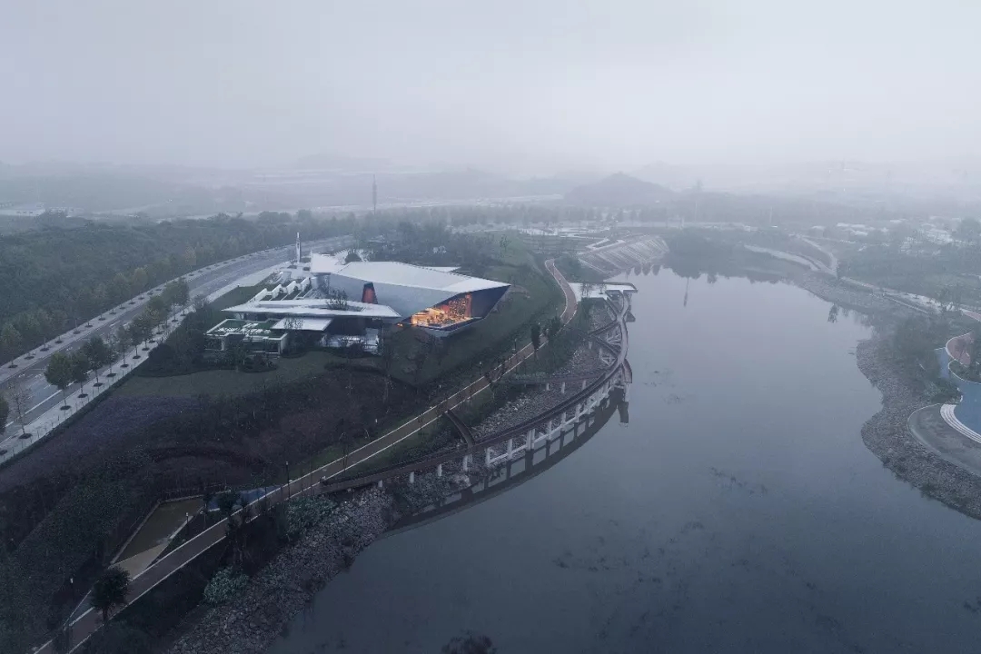 公園全景 by蘇圣亮，天華建筑設(shè)計